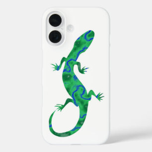 Green Gecko iPhone 16 Case