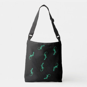 Green Gecko Crossbody Bag
