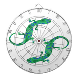 Green Gecko Dartboard