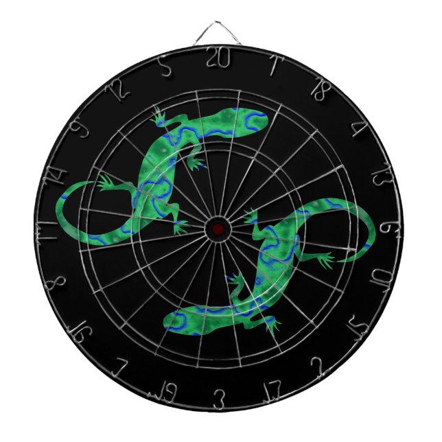 Green Gecko Dartboard (Front)