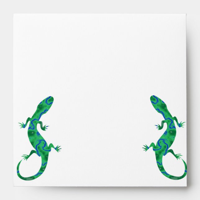 Green Gecko Envelopes (Front)