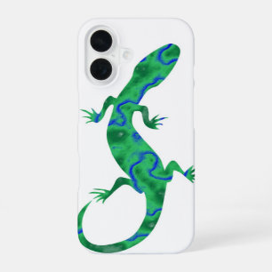 Green Gecko iPhone 16 Case