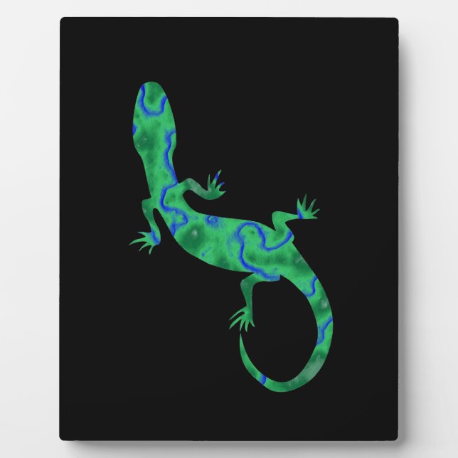 Green Gecko Plaque (Front)