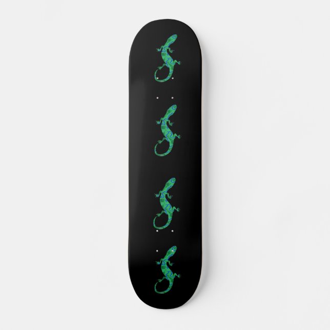 Green Gecko Skateboard (Front)
