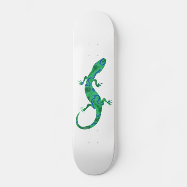 Green Gecko Skateboard (Front)