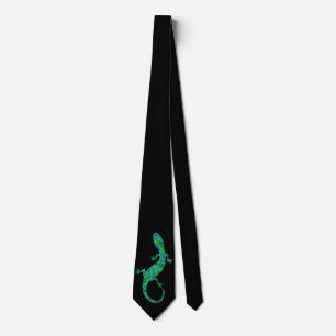 Green Gecko Tie