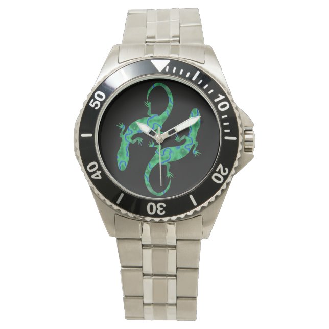 Green Gecko Watch (Front)