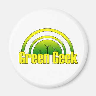 Green Geek - Magnet