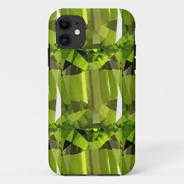 green gem stone Case-Mate iPhone case (Back)