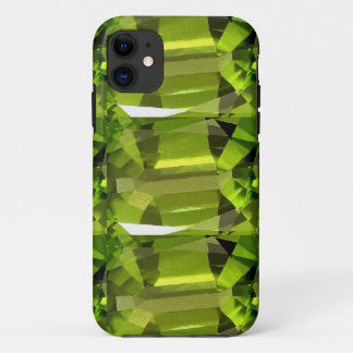 green gem stone iPhone 11 case