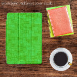 Green Gems iPad Air Cover<br><div class="desc">Digitalized imagery,  designed this,  abstract,  graphics,  with a textured pattern-in a vivid,  shade of Bright-green,  similar to,  Kelly Green.</div>