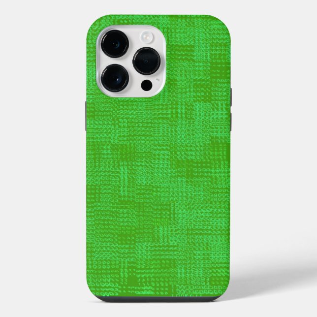 Green Gems iPhone Case (Back)