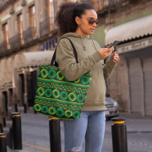 Green geo circles