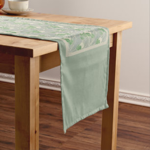 Green Geometric 1915 Hannah Borger Overbeck Medium Table Runner