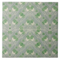 Green Geometric 1915 Hannah Borger Overbeck