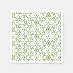 Green Geometry  Napkin