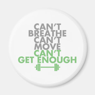 Green "Get Enough" Magnet