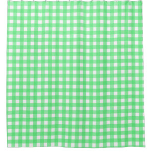 Green gingham