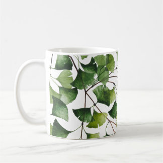 Green Ginkgo Biloba - Coffee Mug
