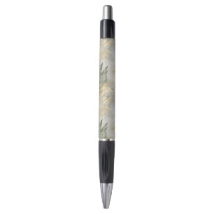 Green Glam Chic Gold Tropical Leaves  Pen