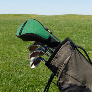 Green Glitter, Glitter Background, Your Name Golf Head Cover