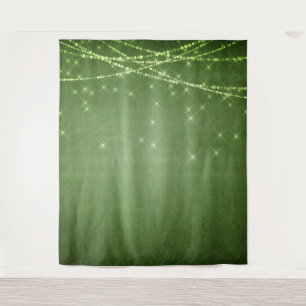 Green Glitter Photo Booth Backfrop Tapestry