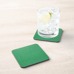 Green Glitter, Sparkle, Glitter Background Coaster