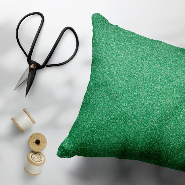 Green Glitter, Sparkle, Glitter Background Pillowcase (Creator Uploaded)