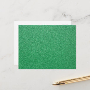 Green Glitter, Sparkle, Glitter Background Postcard