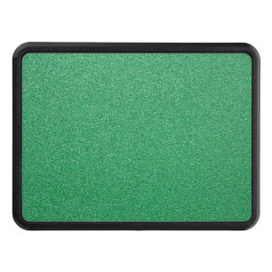 Green Glitter, Sparkle, Glitter Background Trailer Hitch Cover