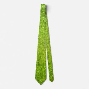 Green glitter tie
