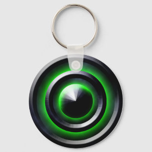 Green Glow Keychain