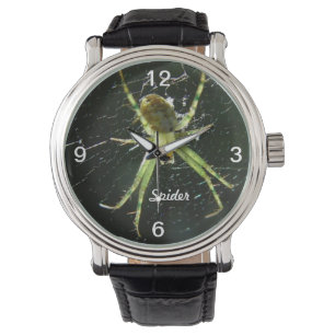 Green glowing Spider Watch