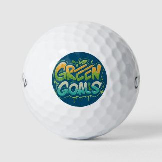 Green Goals  Golf Balls