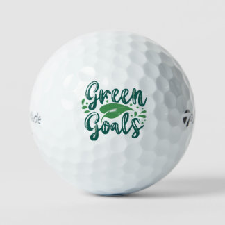 Green Goals  Golf Balls