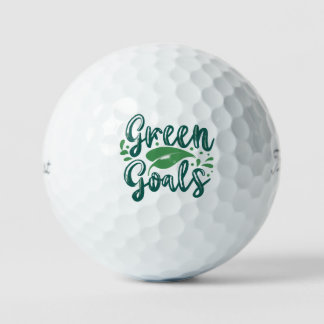 Green Goals  Golf Balls