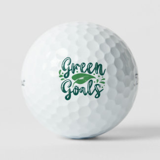 Green Goals  Golf Balls