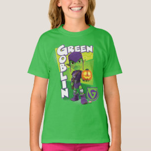 Green Goblin Character Badge T-Shirt