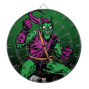 Green Goblin Retro Dartboard