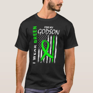 Green Godson Kidney Disease Cerebral Palsy Awarene T-Shirt