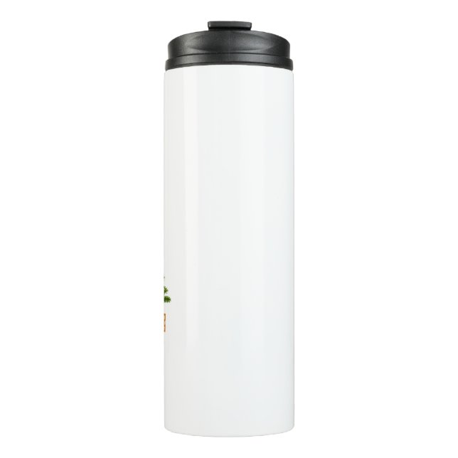 Green, Gold, and Gifts with Green Tree Thermal Tumbler (Front)