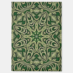 Green Gold Decorative Magnet
