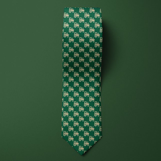Green & Gold Farmers Tractor Tie (Creator Uploaded)