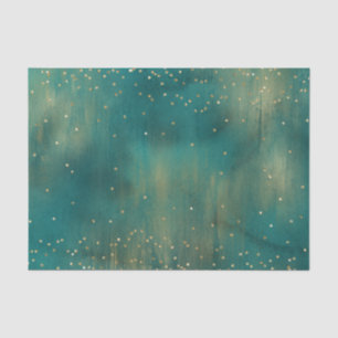 Green Gold Glitter Sparkle Christmas Tissue Paper