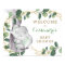 Green Gold Greenery Eucalyptus Elephant Welcome