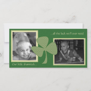 Green & Gold Shamrock
