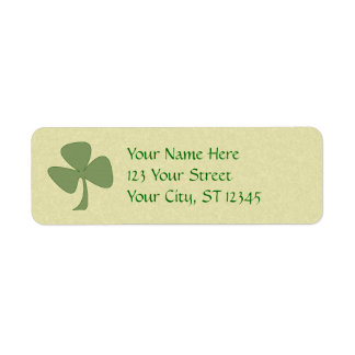 Green & Gold Shamrock