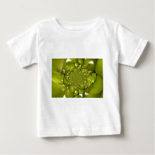Green Gold: Tropical Twist banana Kaleidoscope Baby T-Shirt