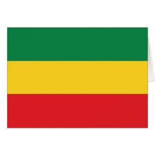 Green, Gold (Yellow) and Red Colours Flag