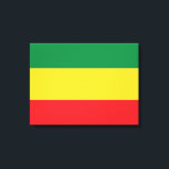 Green, Gold (Yellow) and Red Colours Flag Canvas Print<br><div class="desc">Green, Gold (Yellow) & Red Flag Colours.
Vintage Old School Alternative Hip Hop T Shirts Apparel, Hats, Stickers, Smart Phone Cases and more.</div>